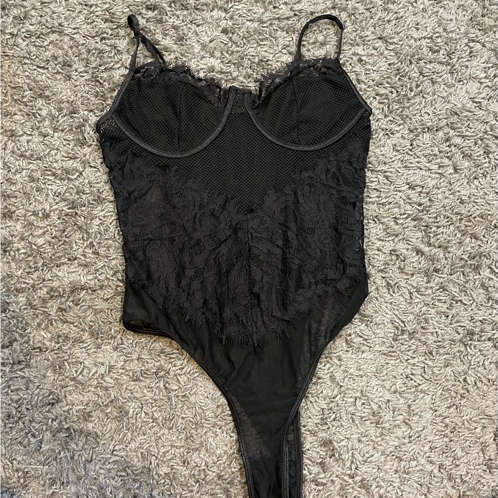 Black Lace Bodysuit